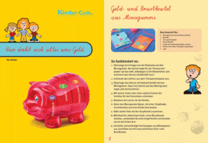 Spardose Kinder Heft basteln