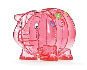 Kinder-Cash Piggy Bank pink