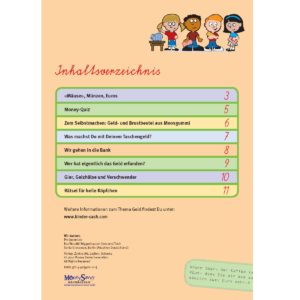 Inhalt Heft für Kinder