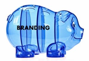 Spardose Branding