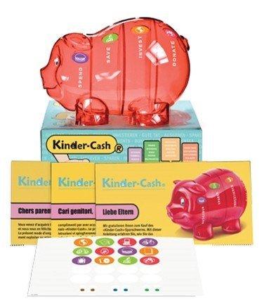 Sparschwein für Kinder und Eltern