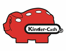Kinder-Cash Sparschwein rot
